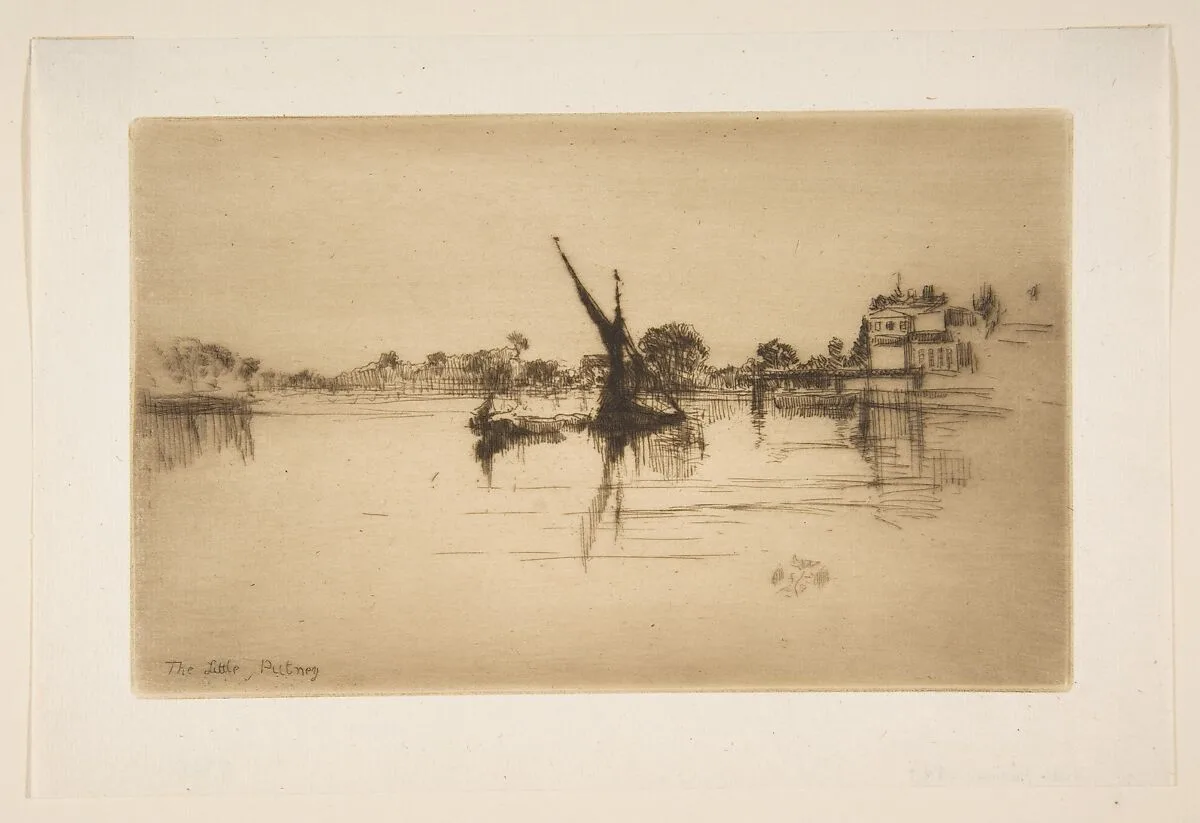 Little Putney, No. 2 (The Little Putney) — James McNeill Whistler