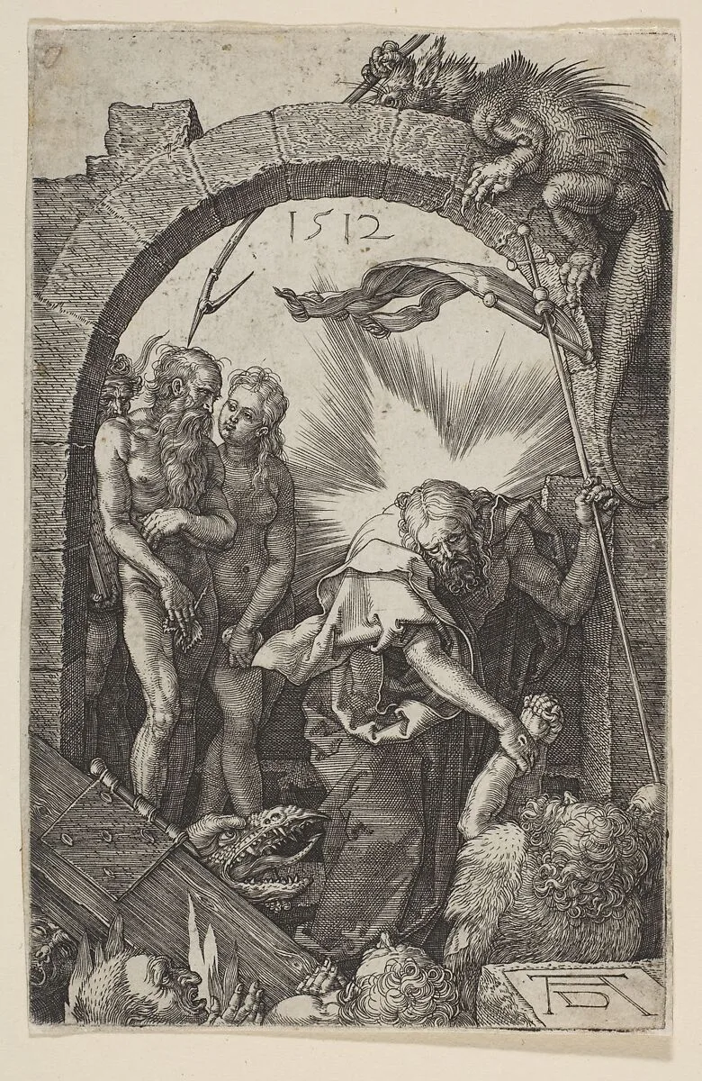 Christ in Limbo, from "The Passion" — Albrecht Dürer