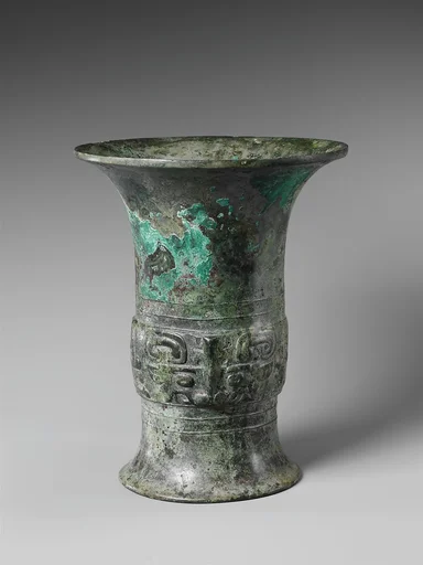 동제 준 중국 상 서주|銅製尊  中國 商 西周|Wine vessel ( Zun)