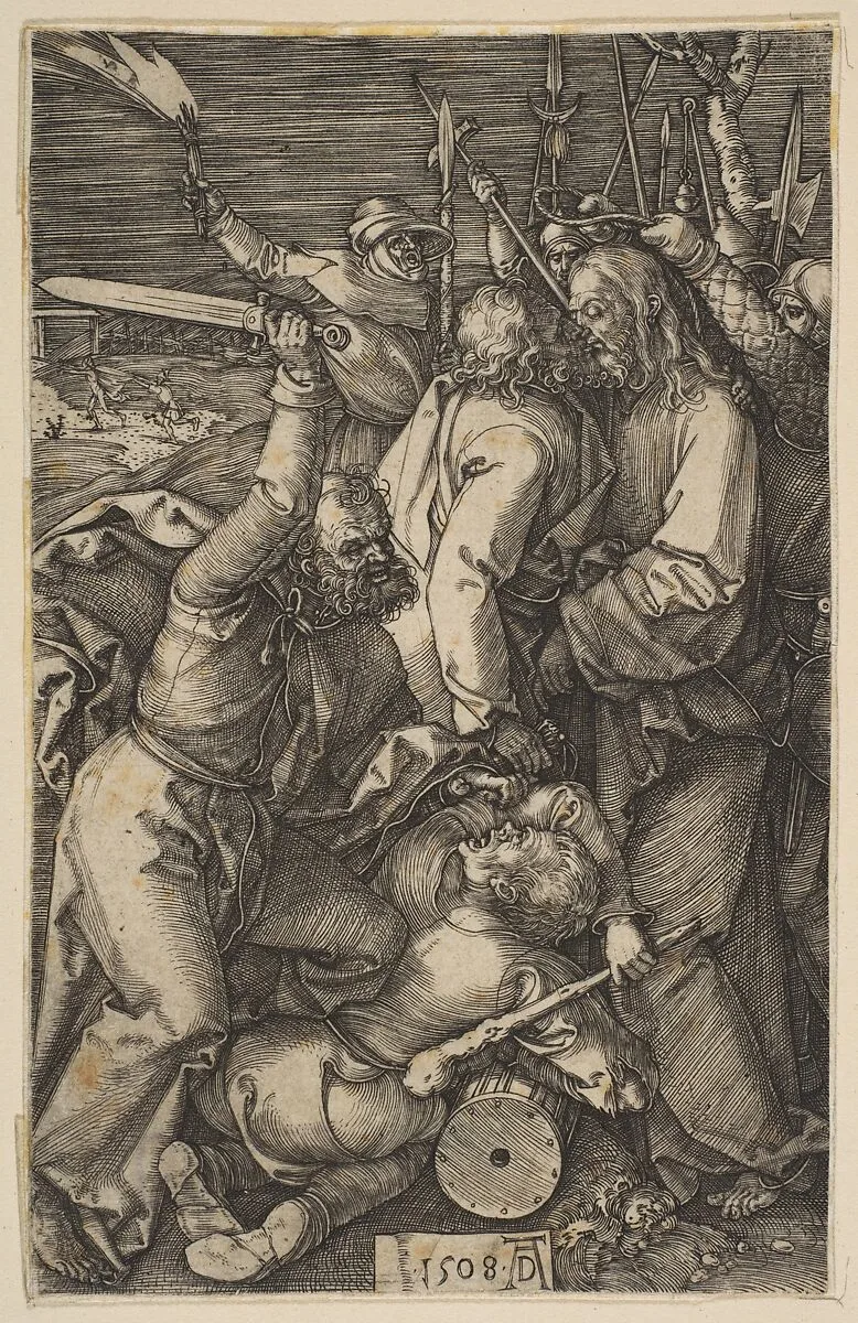 Betrayal of Christ, from The Passion — Albrecht Dürer