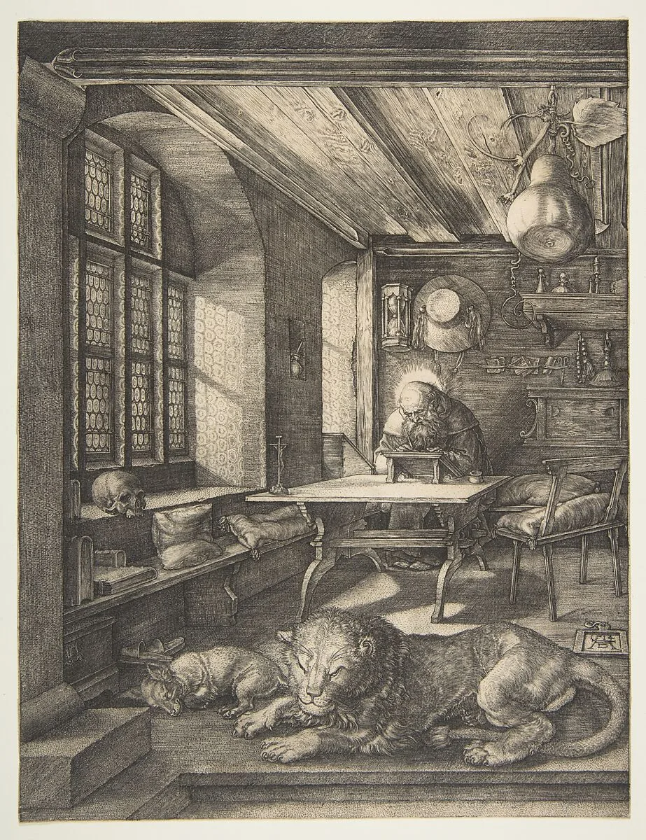 Saint Jerome in His Study — Albrecht Dürer