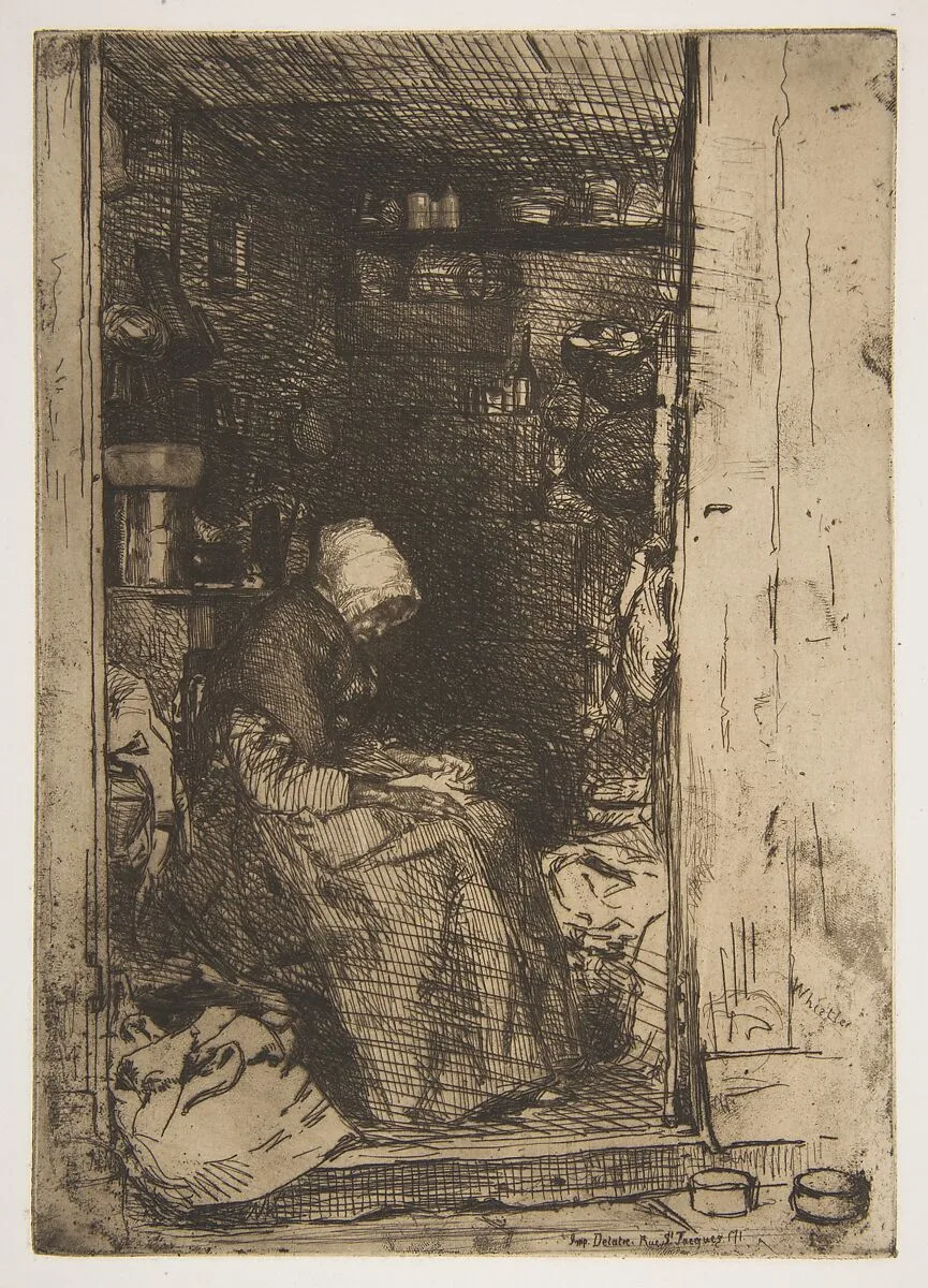 La Vielle aux Loques — James McNeill Whistler