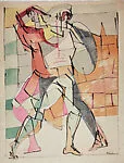 Untitled (from the "Iliad" series) — Romare Bearden