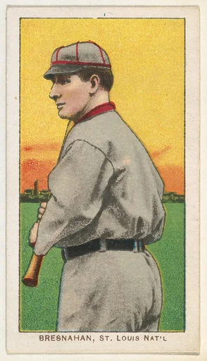 Bresnahan, St. Louis, National League, from the White Border series (T206) for the American Tobacco Company