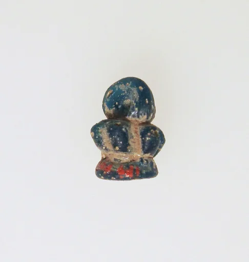 Glass pendant in the form of a jar