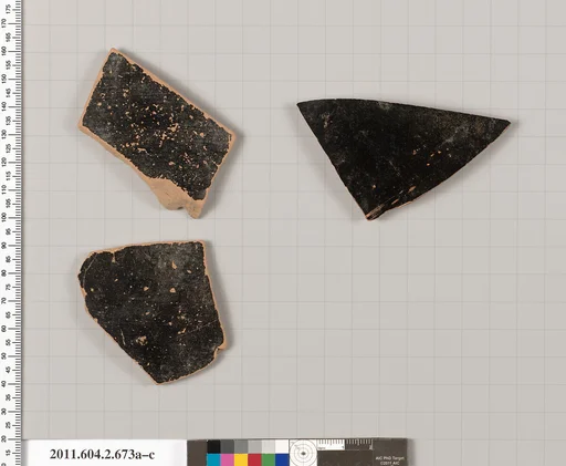 Terracotta fragments of column-kraters (bowls for mixing wine and water)