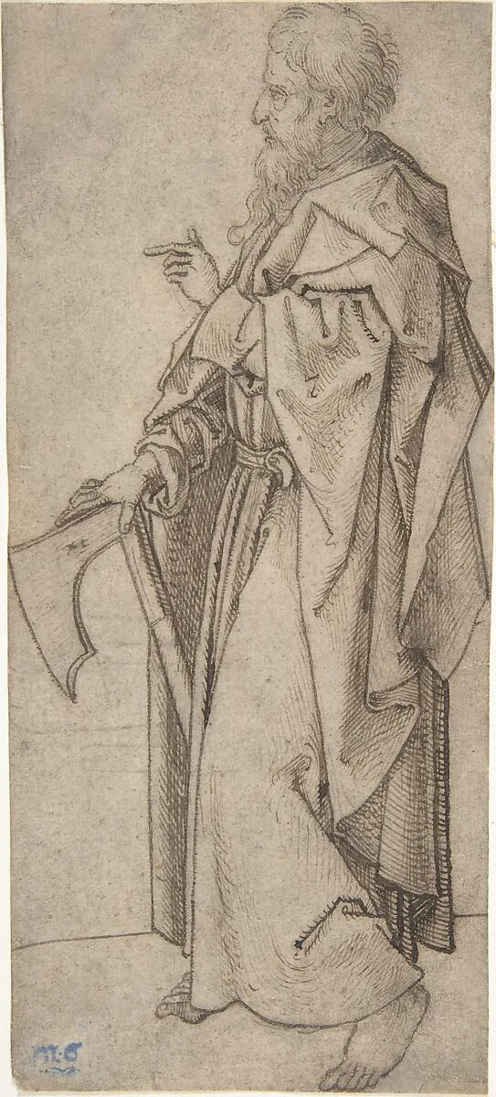 St. Matthew — Martin Schongauer