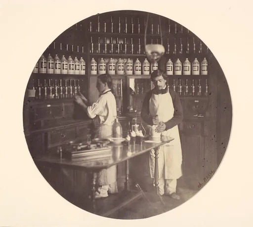Asile Impériale de Vincennes, la pharmacie