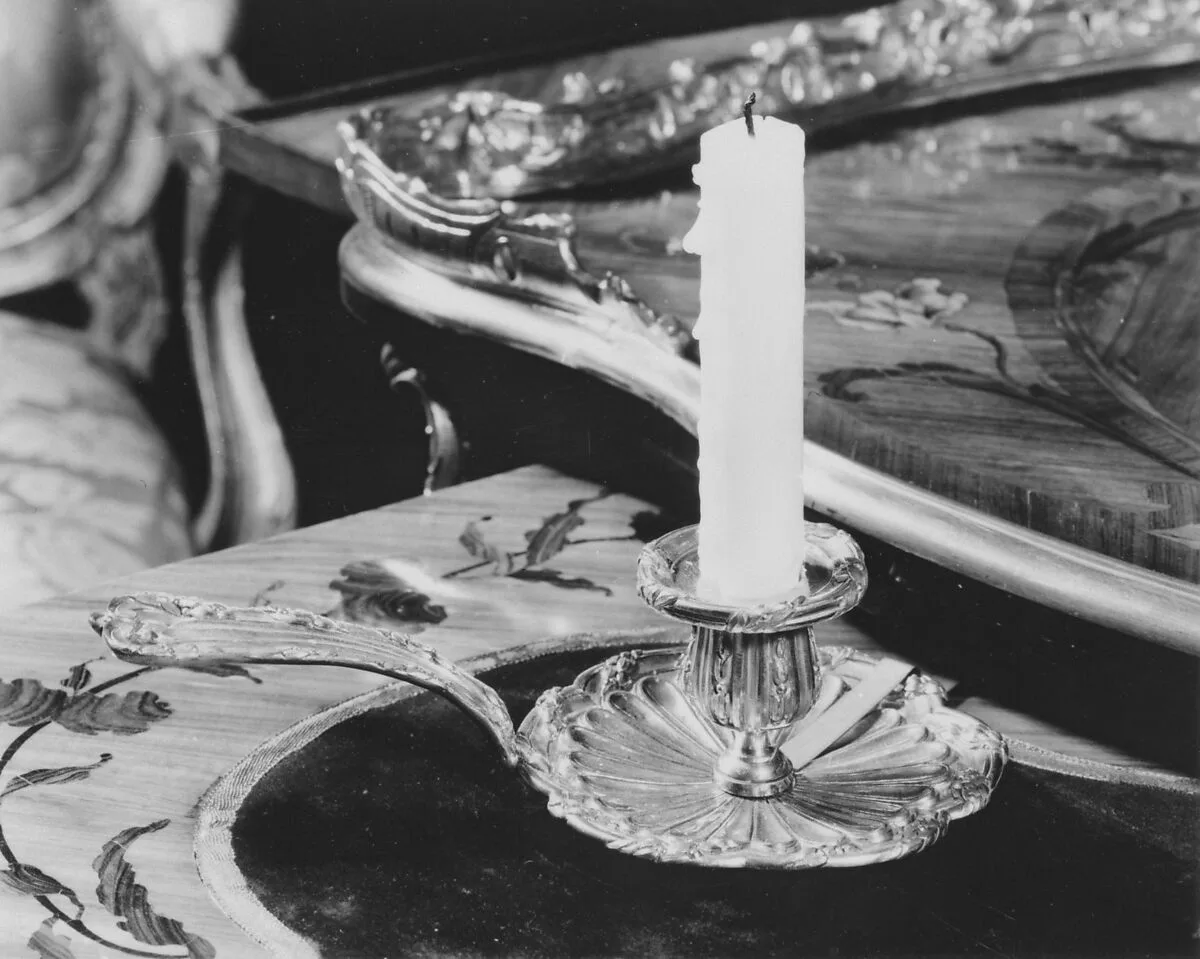 Chamber candlestick (petit bougeoir) — Unknown