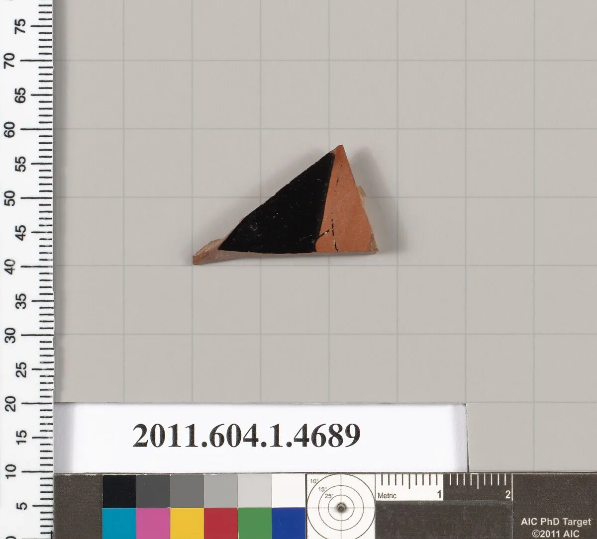 Terracotta fragment of a kylix (drinking cup) — Unknown