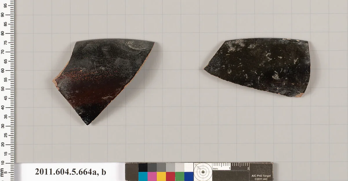 Terracotta rim fragments of kylikes (drinking cups) — Unknown