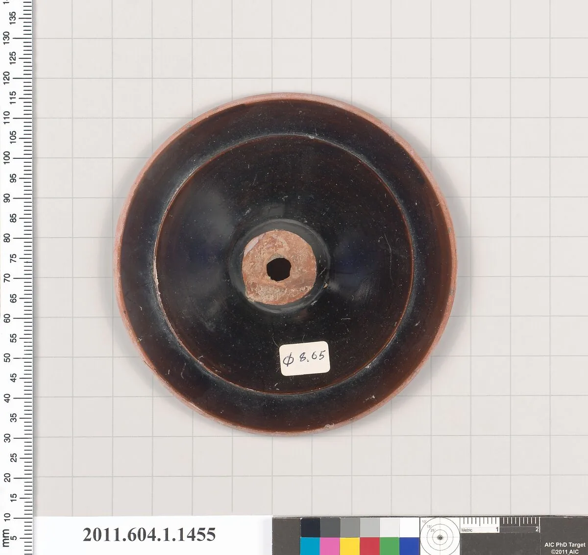 Terracotta fragment of a kylix (drinking cup) — Unknown