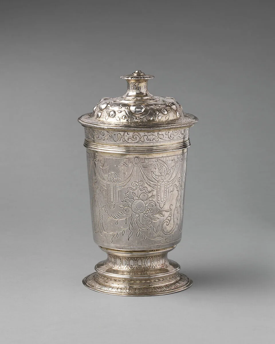 Cup with cover — M., London