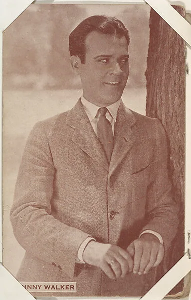 Johnny Walker from Movie Stars Exhibit Cards series (W401) — Unknown