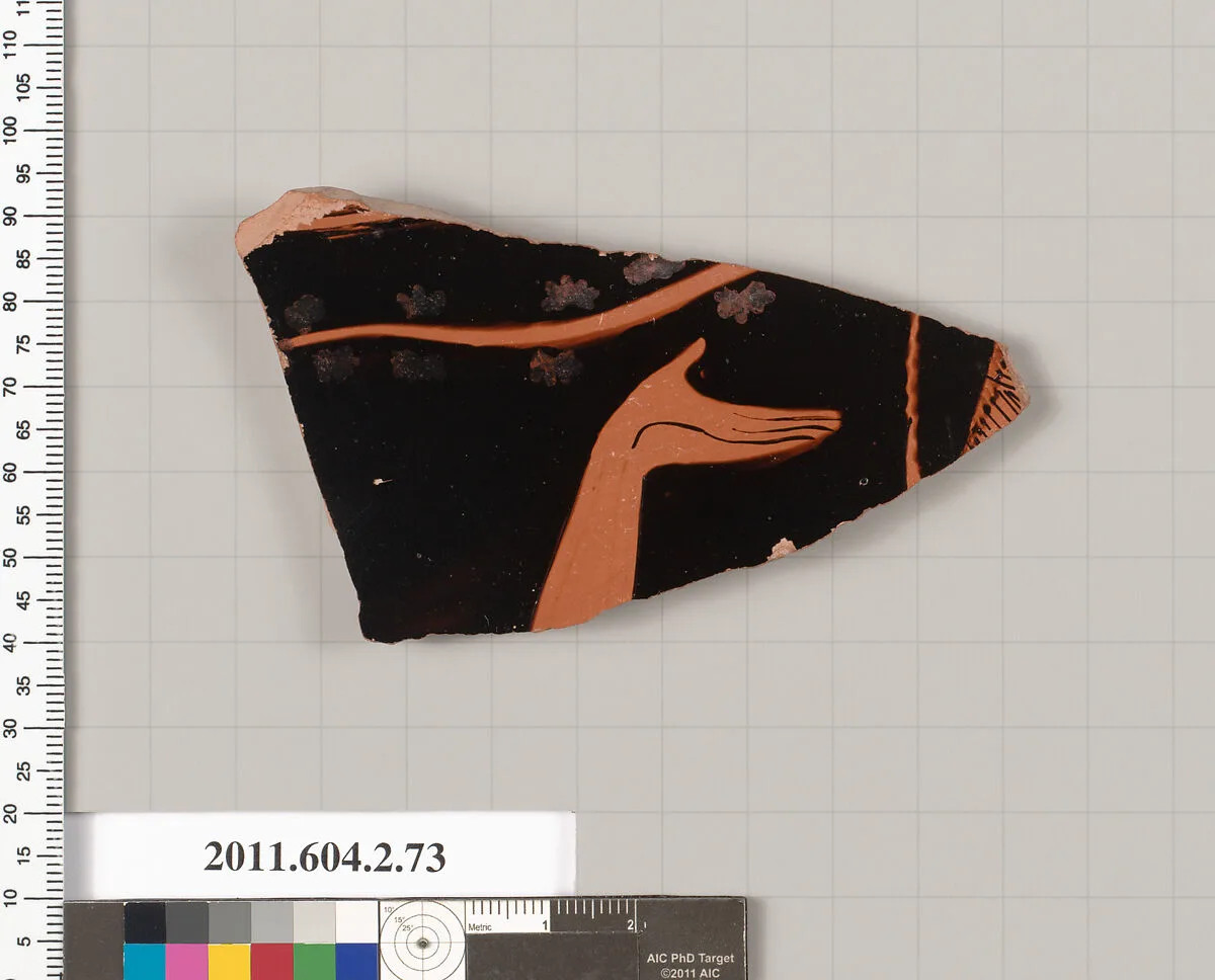 Terracotta fragment of an amphora (jar) — Unknown