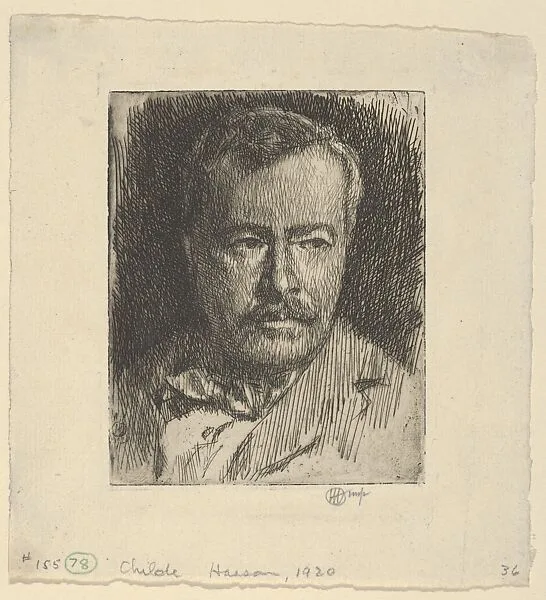C.H. (Self-Portrait) — Childe Hassam