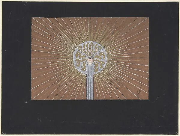 "Rideau Final," Set Design for "The Blues," George White's Scandals, New York, — Erté (Romain de Tirtoff)