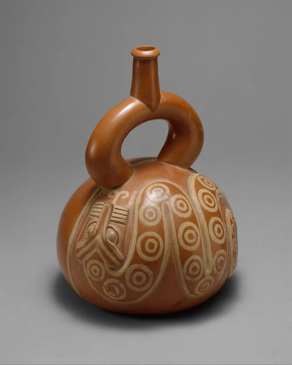 Bottle with Snake — Unknown