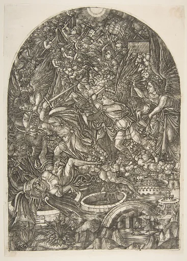 Saint Michael and the Dragon, from the Apocalypse