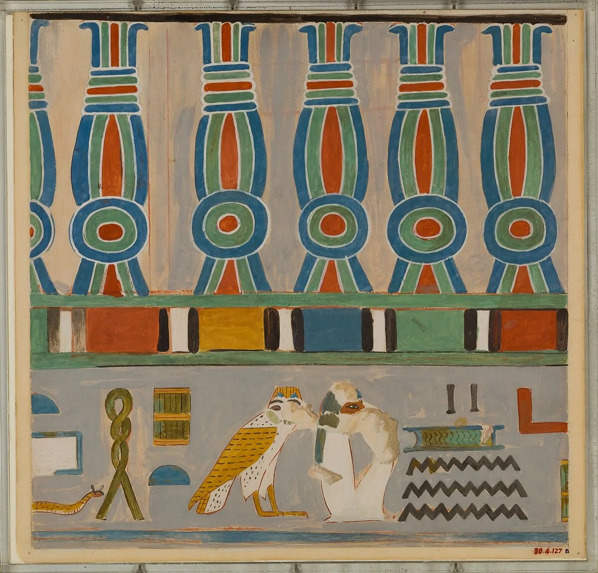 Kheker Friese, Tomb of Tjay — Charles K. Wilkinson