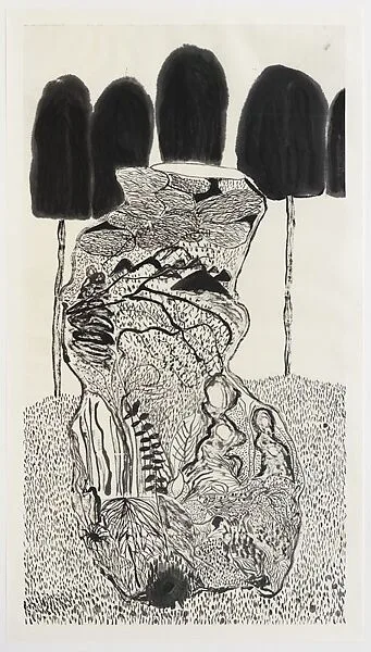 Garden with Cosmic Vase — Matthew Wong