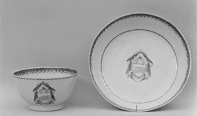 Cup and saucer — Unknown
