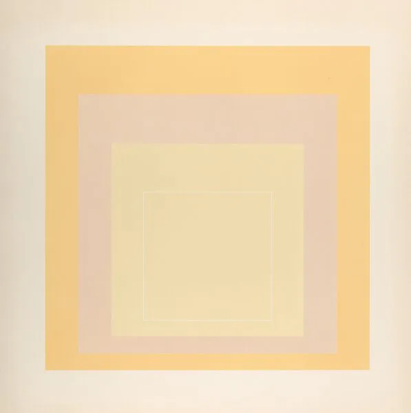 Proof for White Line Square series — Josef Albers|Gemini G.E.L.|Kenneth E. Tyler
