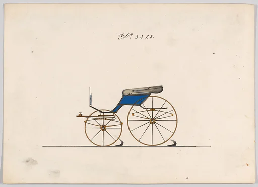 Design for Pony Phaeton, no. 3228