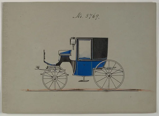 Design for Brougham, no. 3769