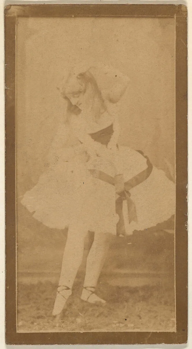 Ballerina, from the Actresses series (N668) — Unknown