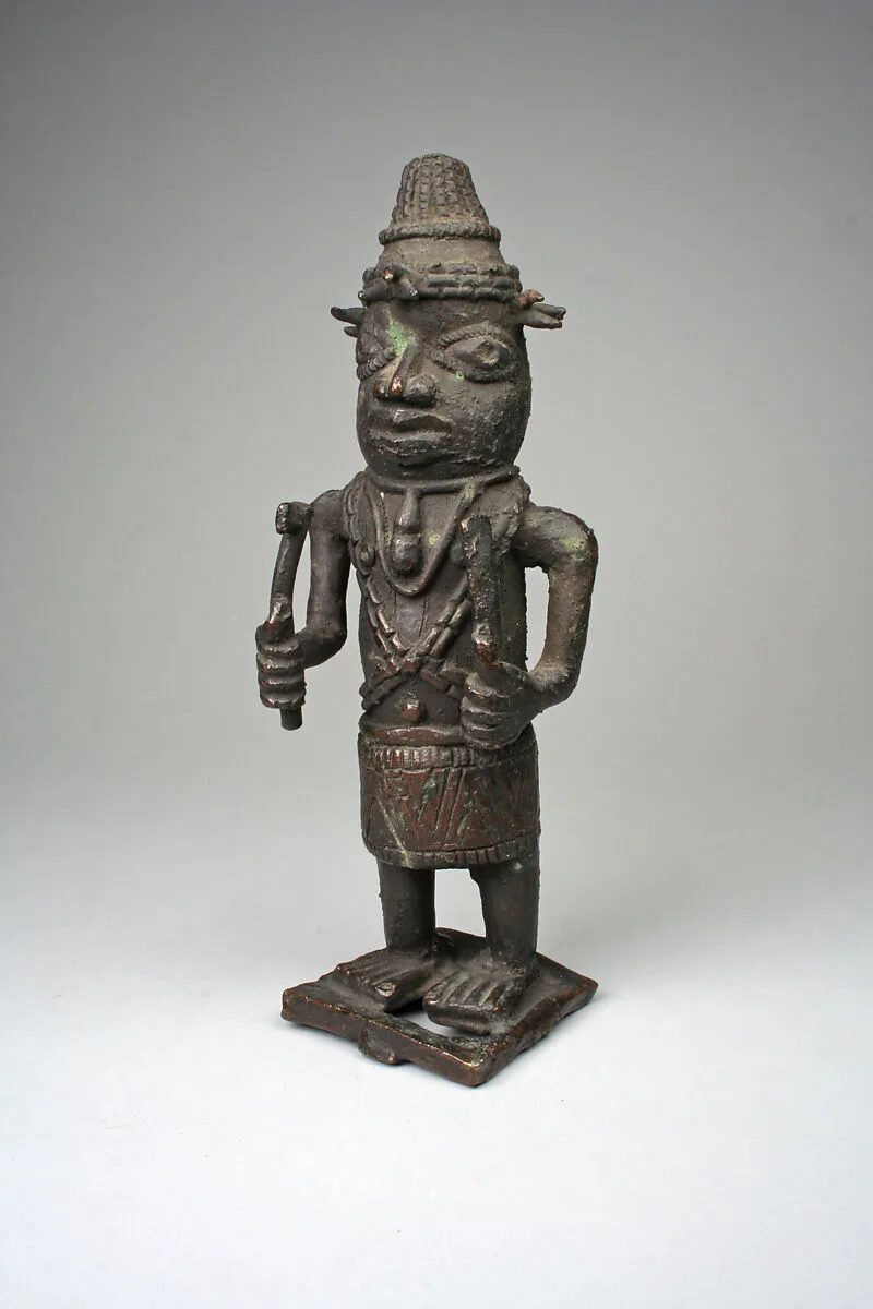 Figure: Court Official with Hammer and Staff — Unknown