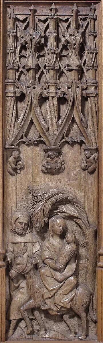 Panel with the Flight into Egypt — Unknown