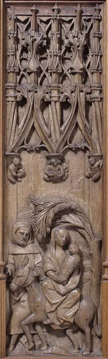 Panel with the Flight into Egypt