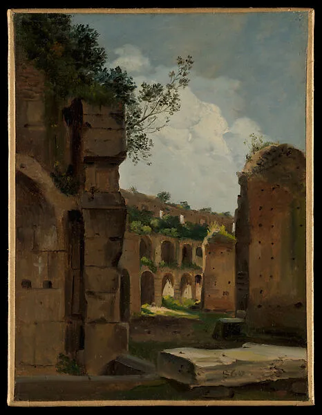 View in the Colosseum — Unknown Painter