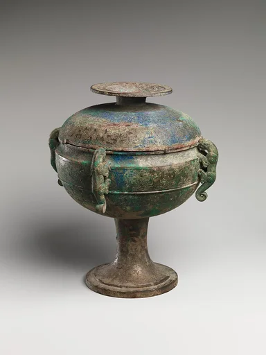 春秋 青銅豆|Food serving vessel (dou)