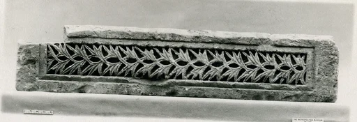 Fragment with a Pattern of Interlaced Leaves
