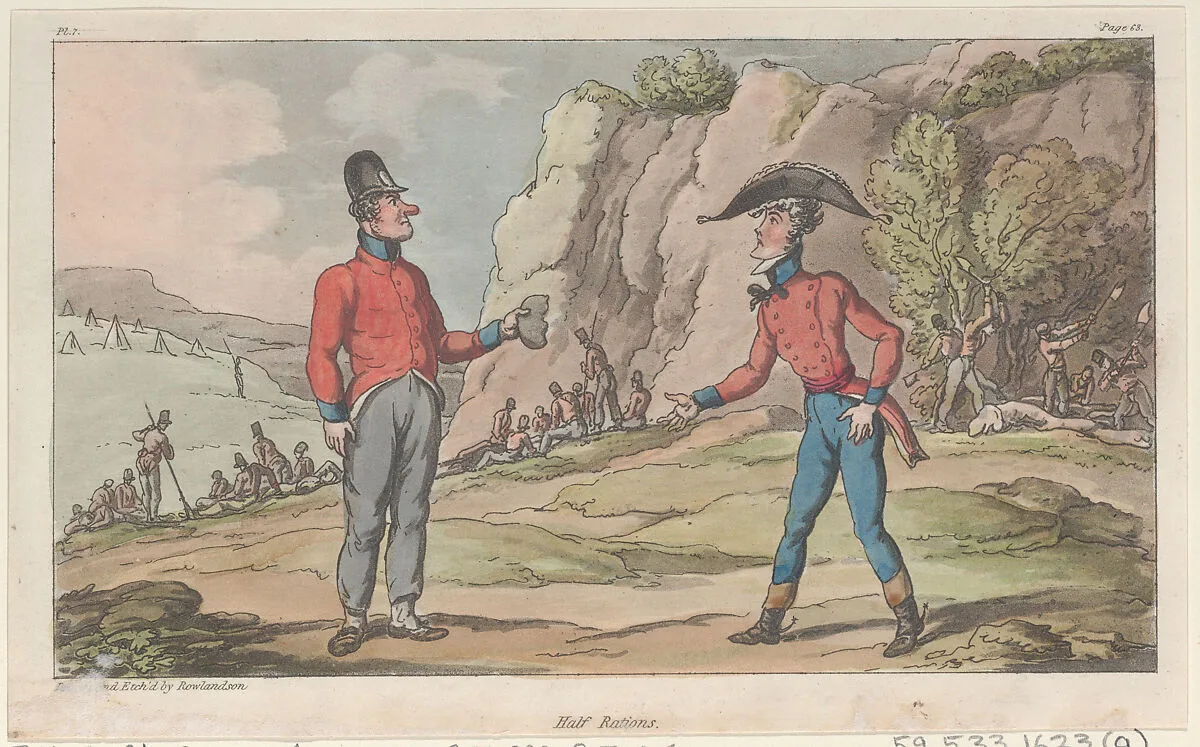 Half Rations — Patrick Martin & Co|Thomas Rowlandson