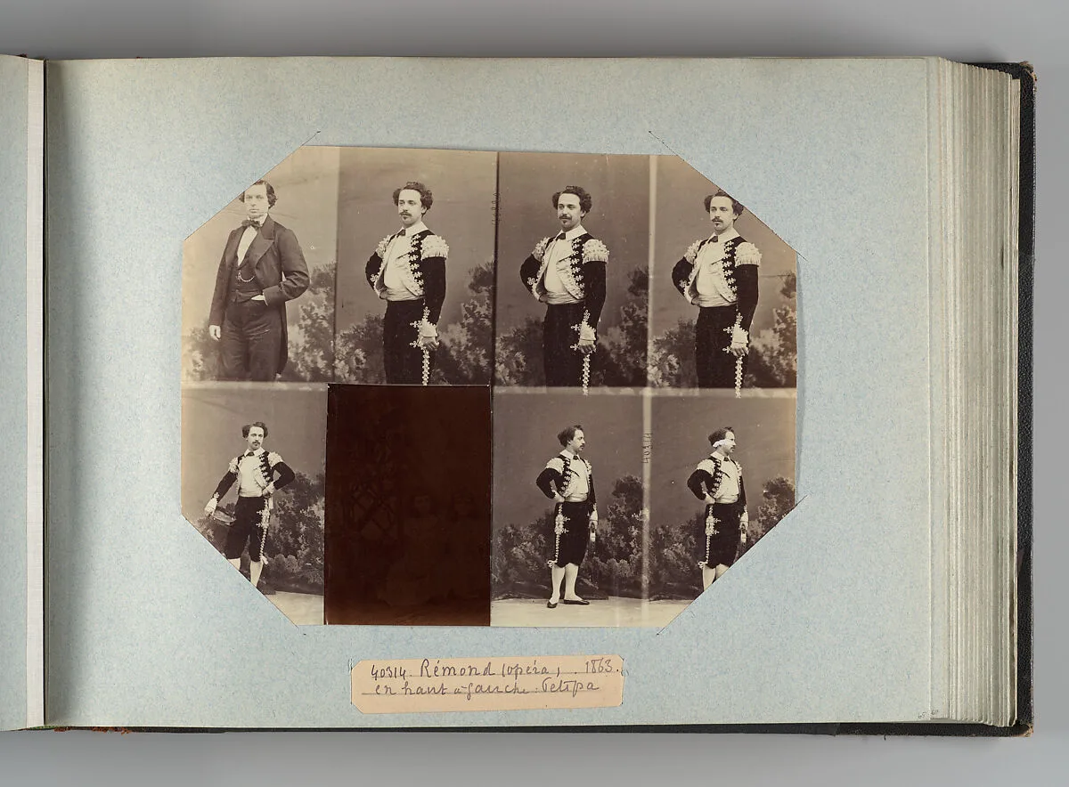 Rémond; Petipa — André-Adolphe-Eugène Disdéri
