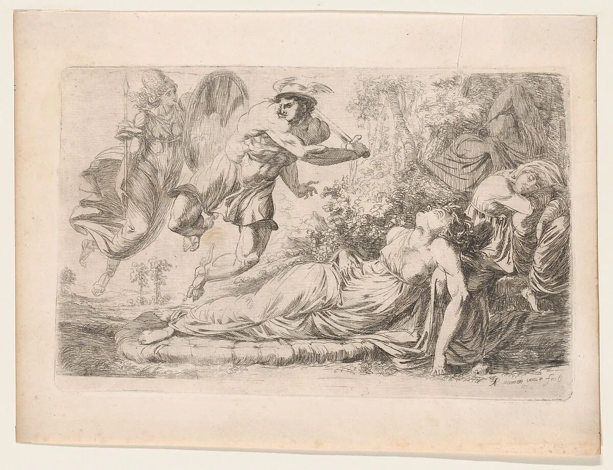Perseus and the Sleeping Medusa — Alexander Runciman