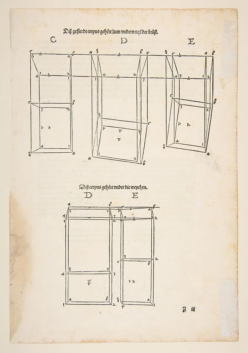 Illustration from Dürers Vier Bucher von Menslicher Proportion, Nuremberg, 1528 — Albrecht Dürer