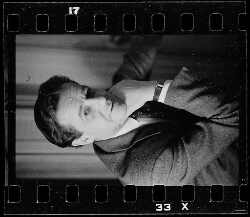 [Two Portraits of James Stern and Two Portraits of Louis Kronenberger at a Party at Harvey Breit's, New York City]
