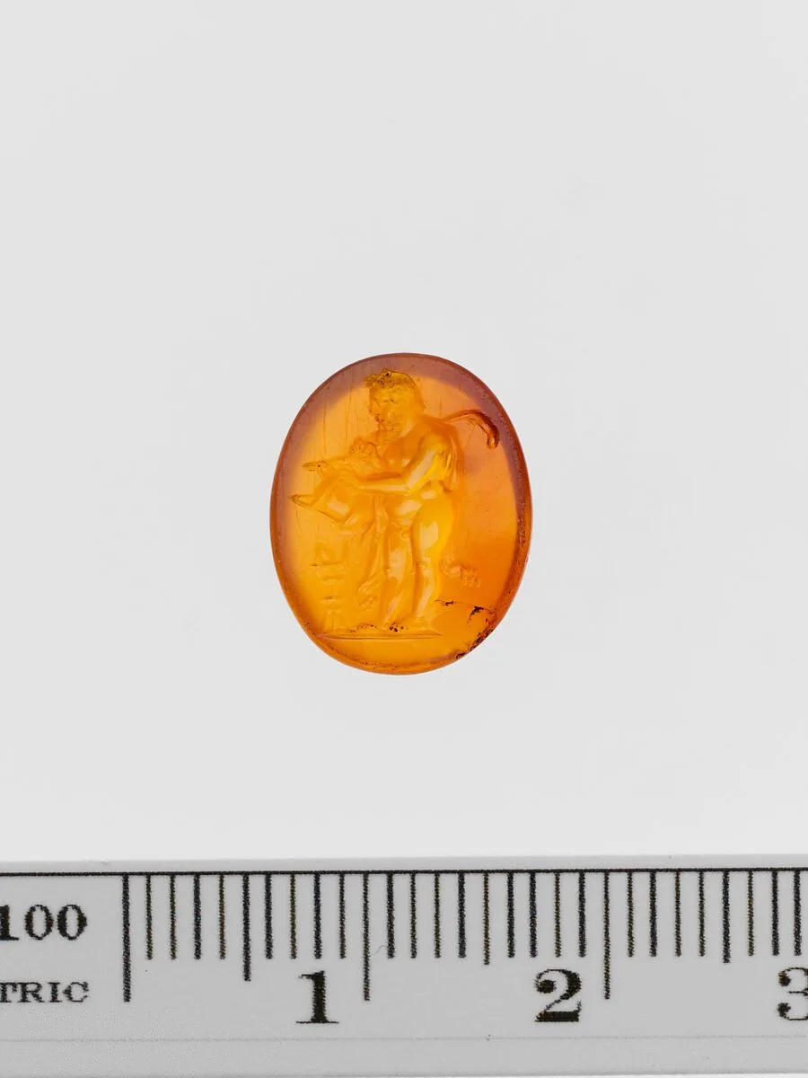 Sard ring stone — Unknown