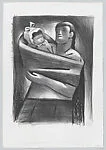 Mexican mother and child — Emilio Amero|Jean Charlot