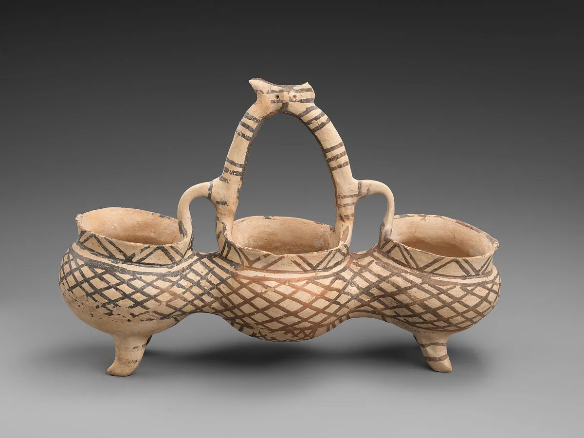 Terracotta composite bowl — Unknown