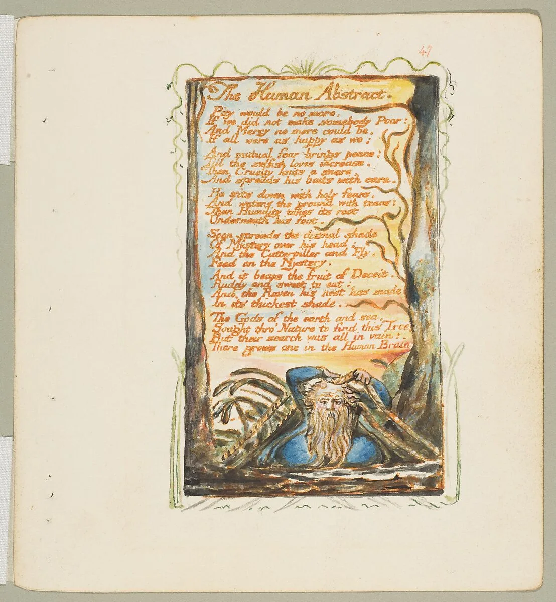 Songs of Experience: The Human Abstract — William Blake