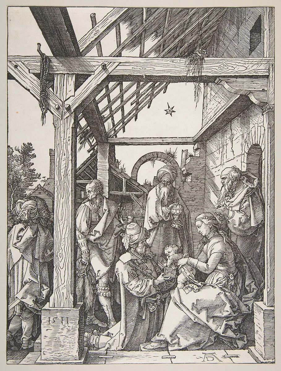 The Adoration of the Magi — Albrecht Dürer