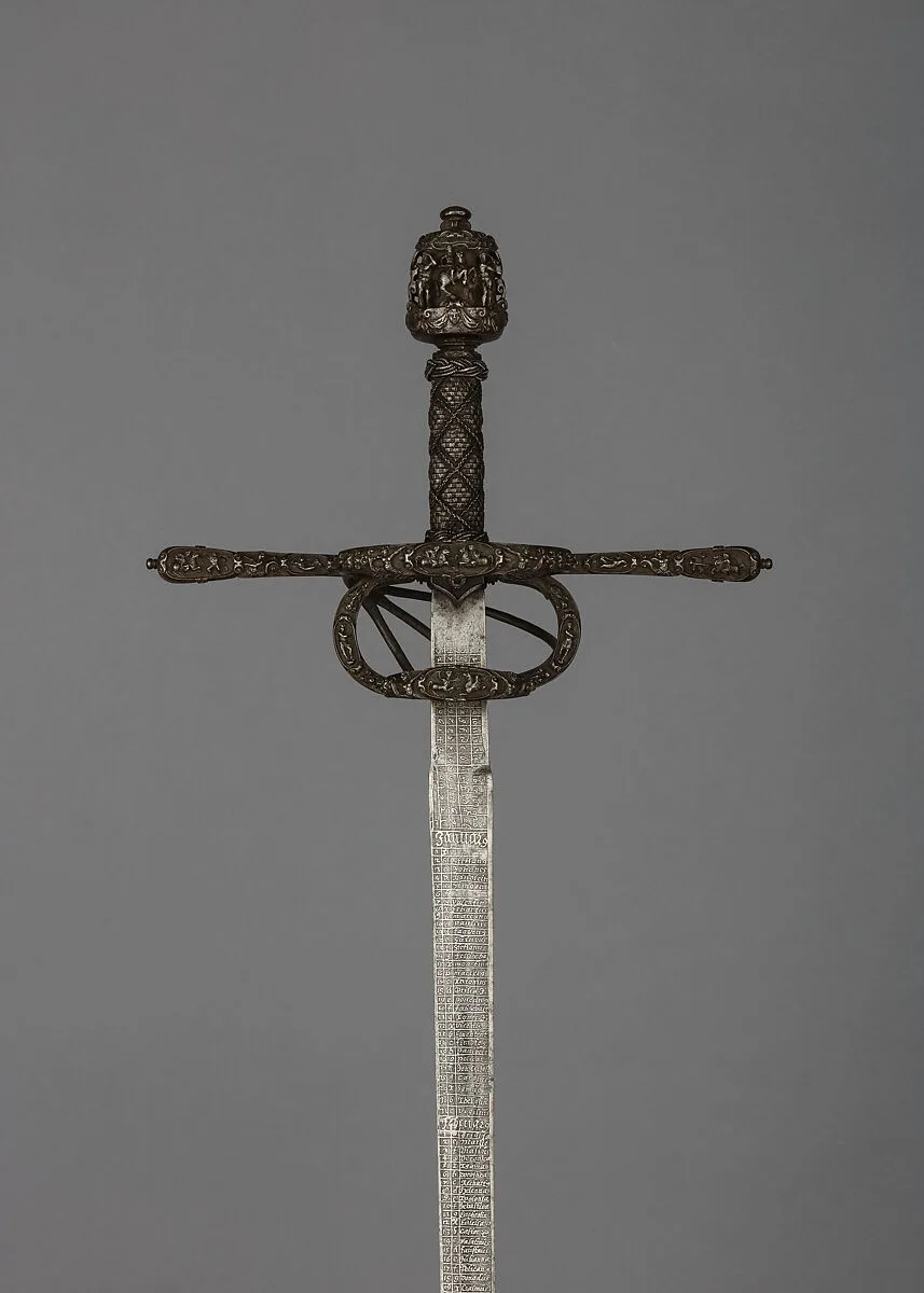 Sword with Calendar Blade — Unknown