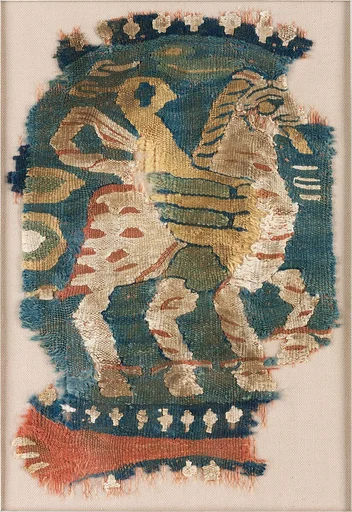Roundel with Winged Horse