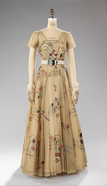 Evening dress — Elsa Schiaparelli|House of Lesage