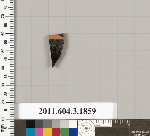 Terracotta fragment of a kylix: Lip cup (drinking cup)